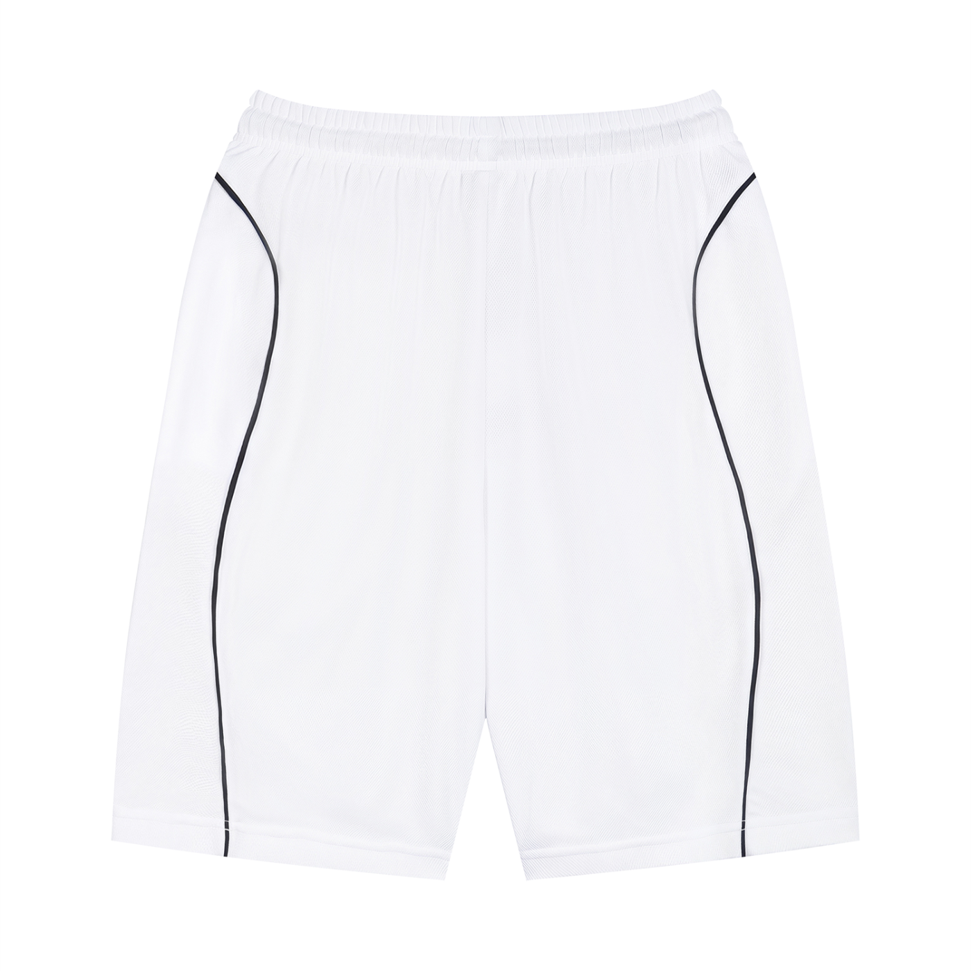 'F' White Piped Set