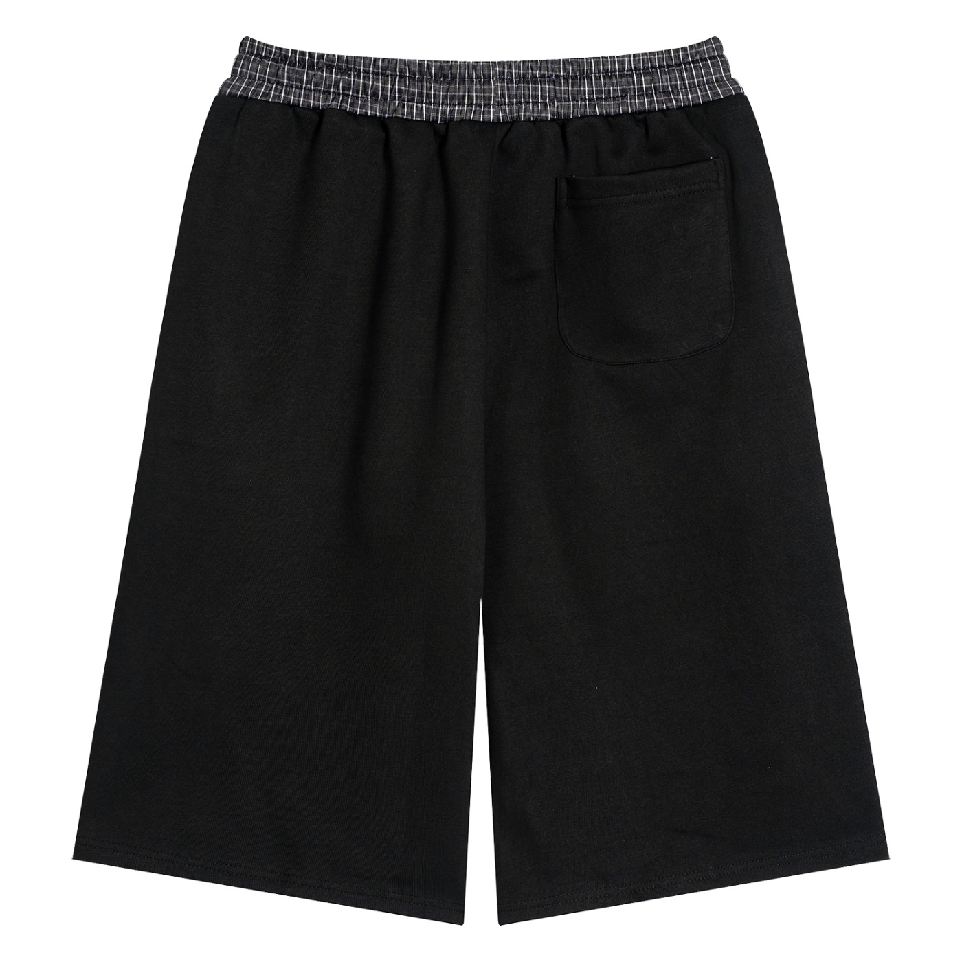 FMNT Plaid Shorts Black