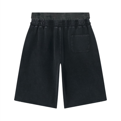 'F' Grey Camo Shorts