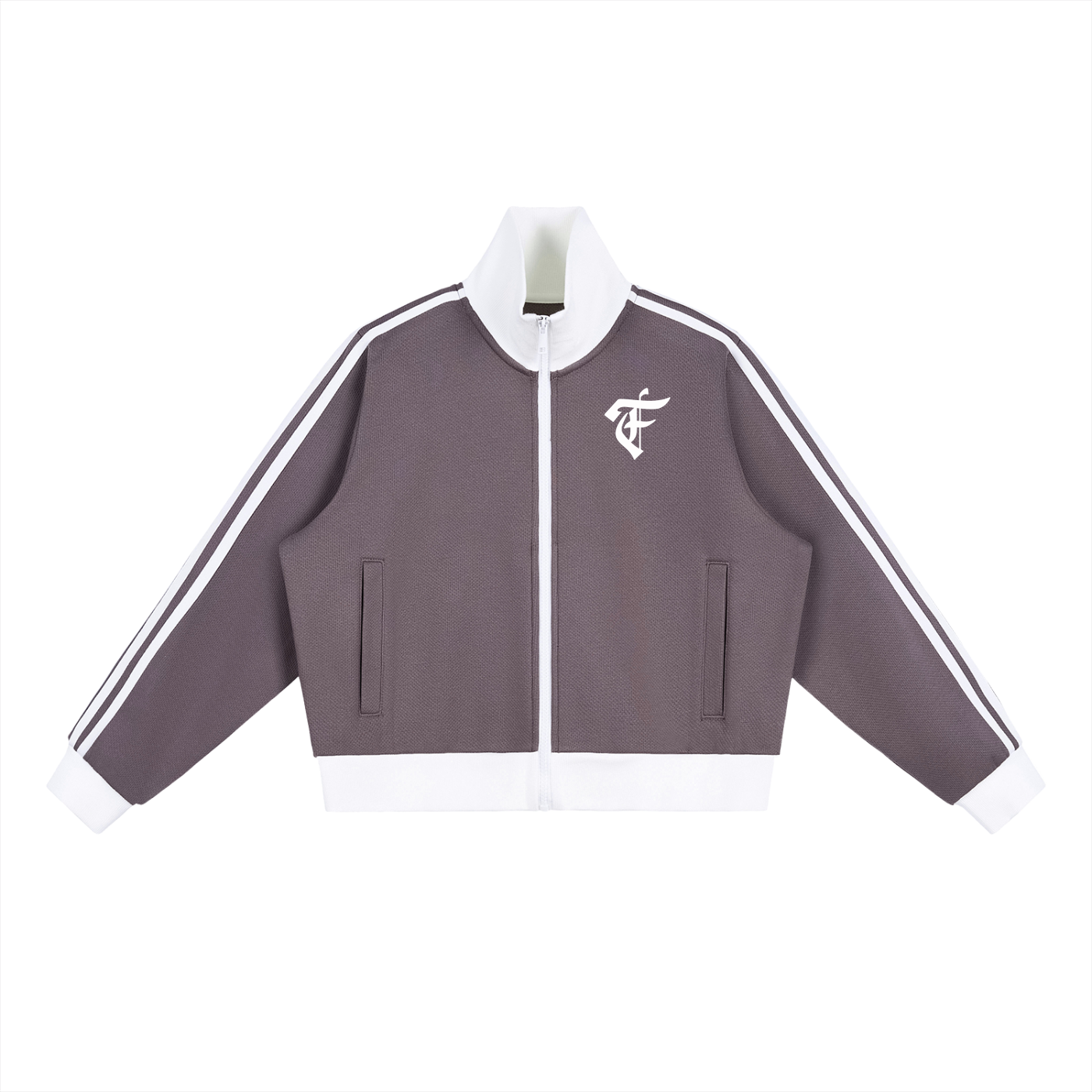 'F' Contrast Fleece Womens