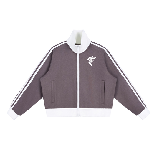 'F' Contrast Fleece Womens
