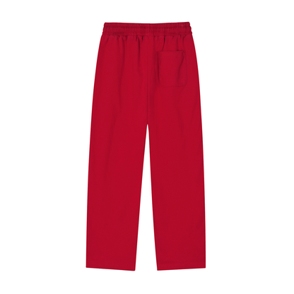 Flamontana Red Reflective Piped Tracksuit