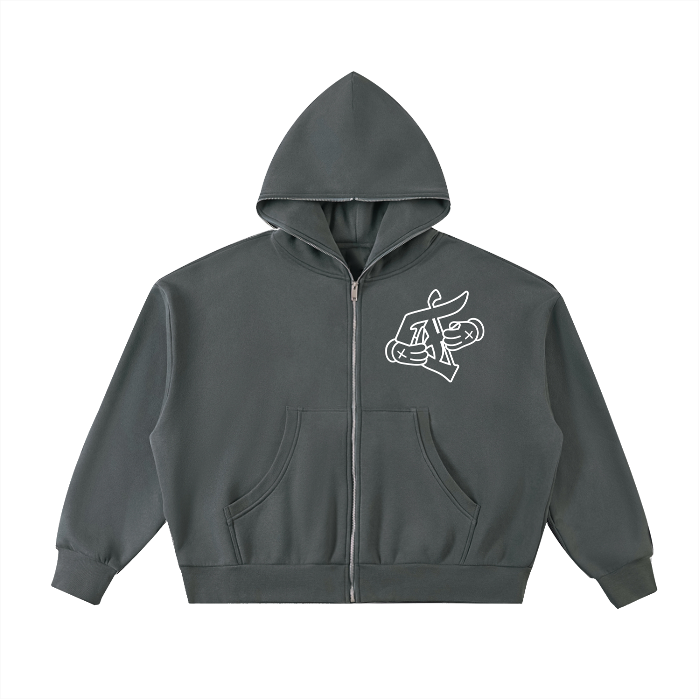 'F' Toon Full Zip
