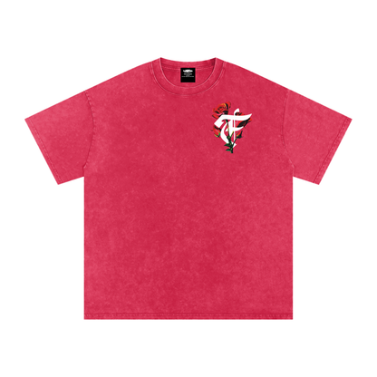 LaRose Backprint Washed Shirt