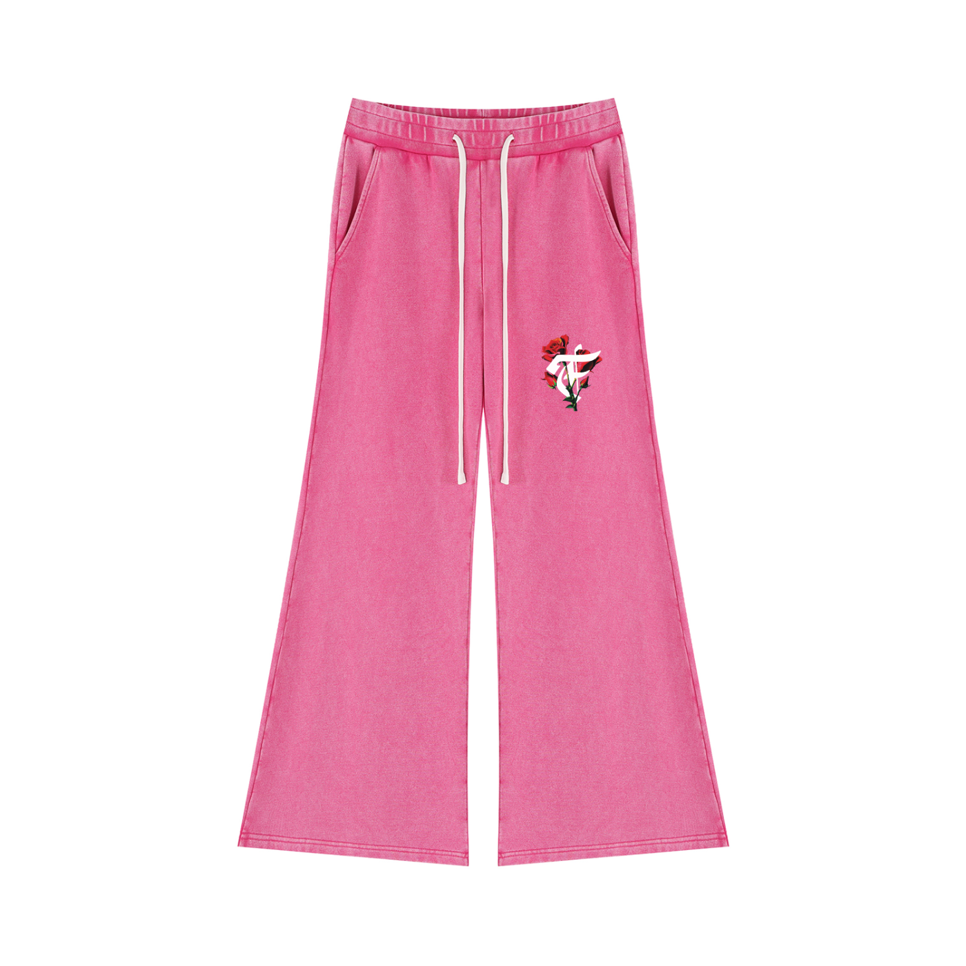 Women's Pink LaRose Washed Set