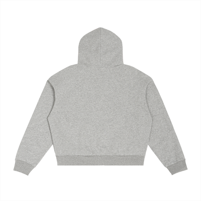 FMNT Plaid Hoodie Grey