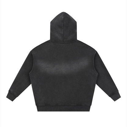 'F' Faded Boxy Hoodie