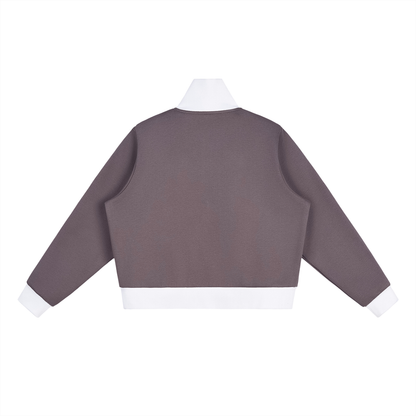 'F' Contrast Fleece Womens