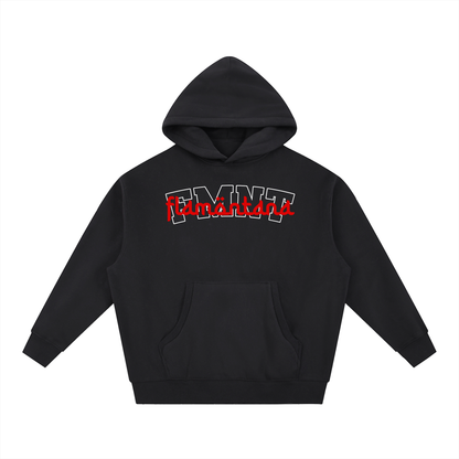 FMNT Boxy Hoodie Black