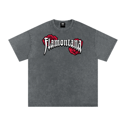 Flamontana Flower Graphic Shirt