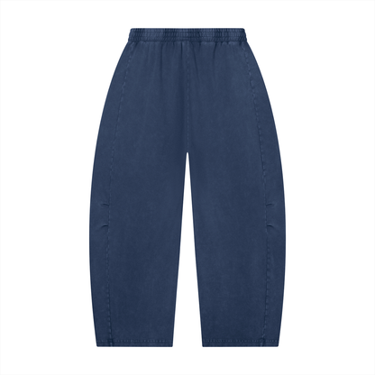 'F' Barrel Joggers Washed
