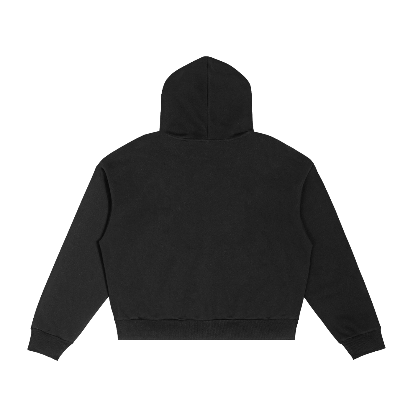 FMNT Plaid Hoodie Black