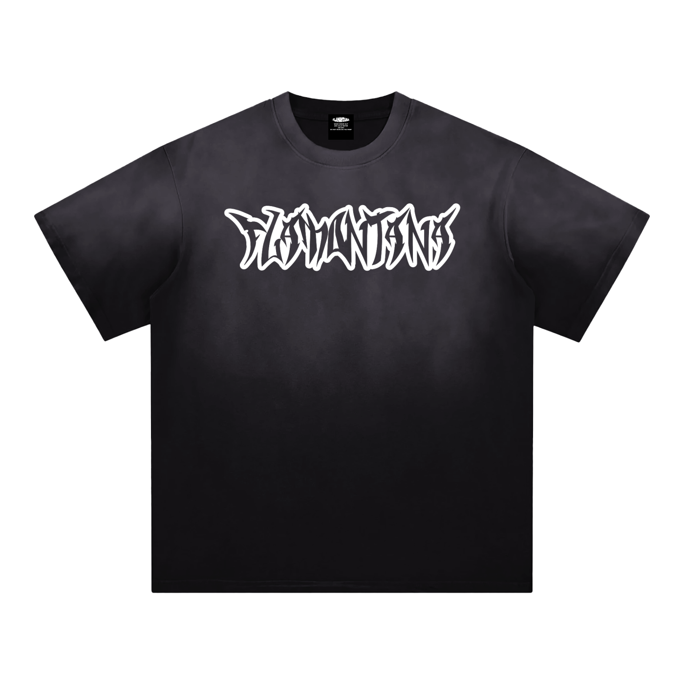 Flamontana Scrawl Shirt Washed
