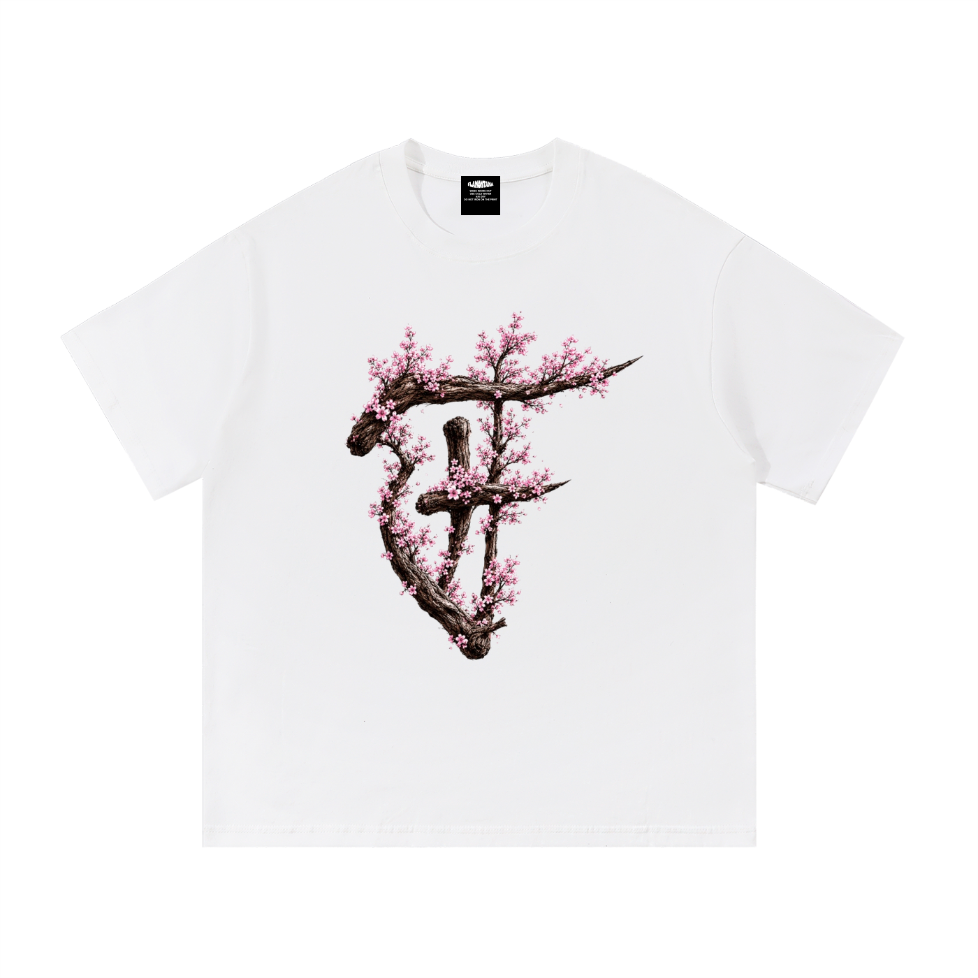 'F' Blossom Graphic Shirt