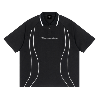 Flamontana Signature Piped Polo