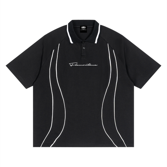 Flamontana Signature Piped Polo