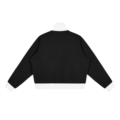 'F' Contrast Fleece Womens