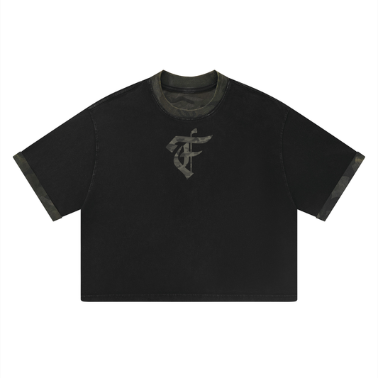 'F' Grey Camo Shirt