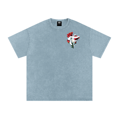 LaRose Backprint Washed Shirt
