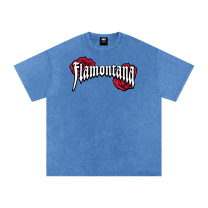 Flamontana Flower Graphic Shirt