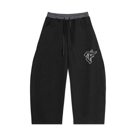 'F' Plaid Joggers