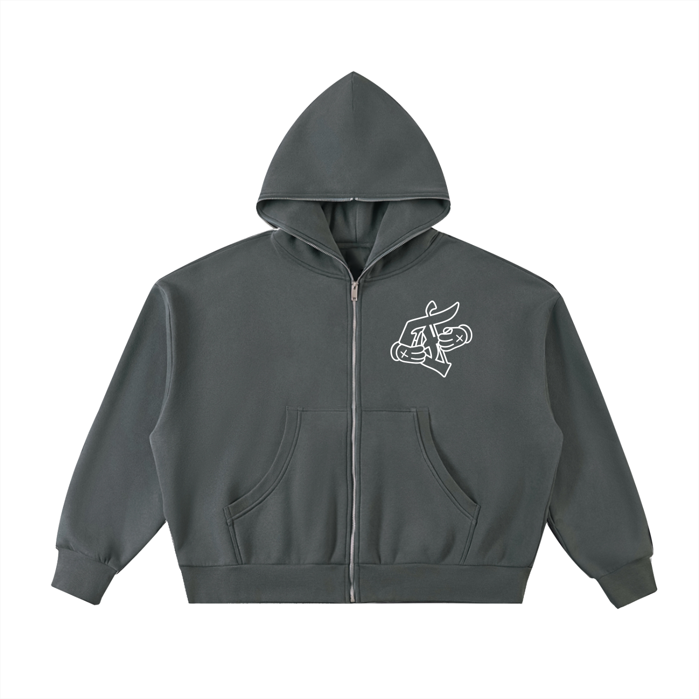'F' Full-Zip Hoodie