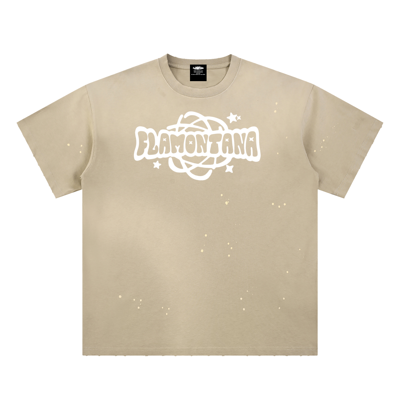 Flamontana Cosmos Frayed Shirt