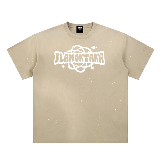 Flamontana Cosmos Frayed Shirt