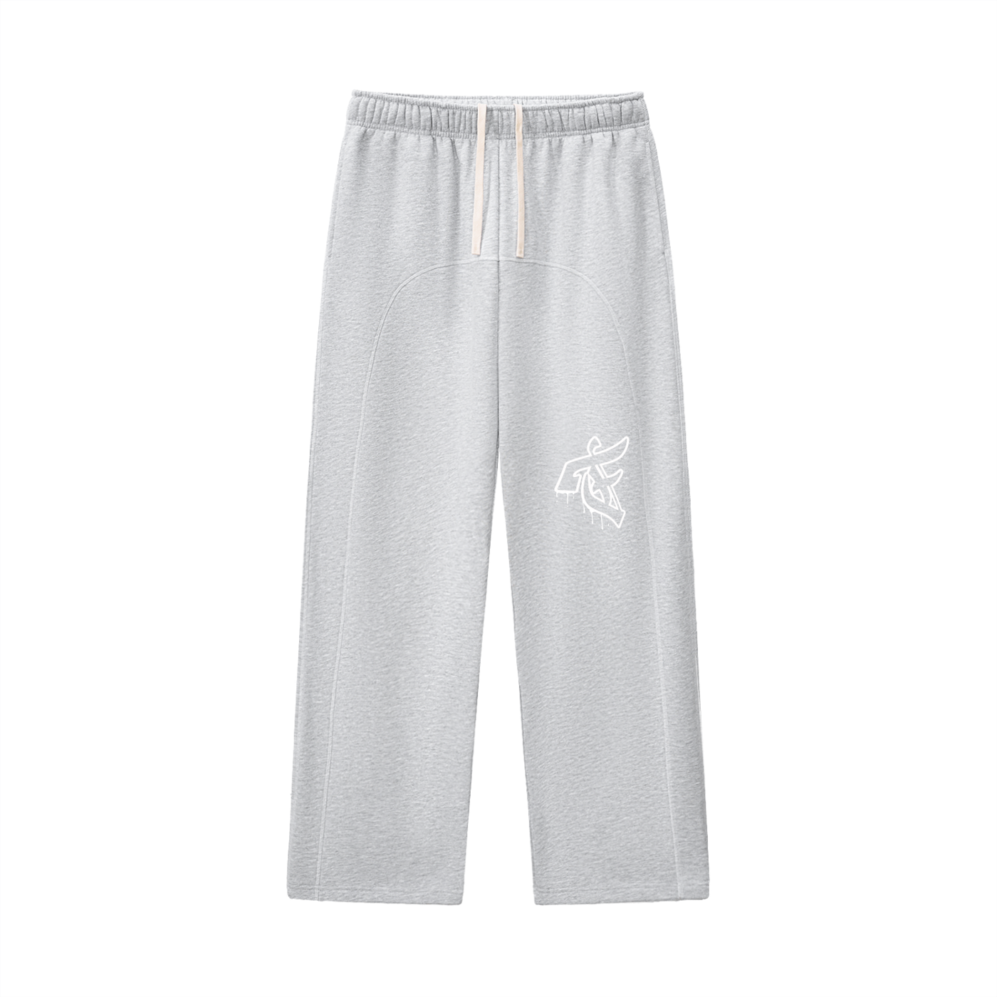 Meltin F Contrast Stitch Set - Light Grey