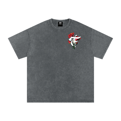 LaRose Backprint Washed Shirt