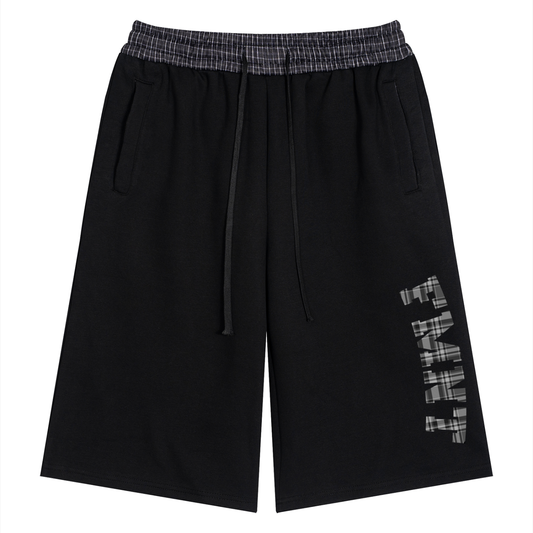 FMNT Plaid Shorts Black