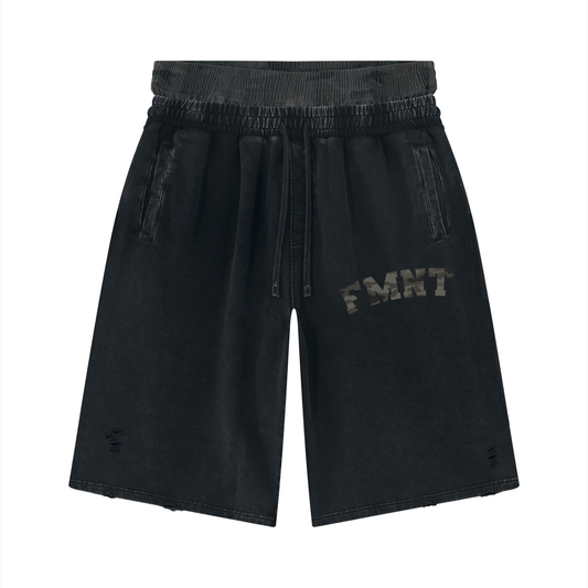 FMNT Grey Camo Shorts