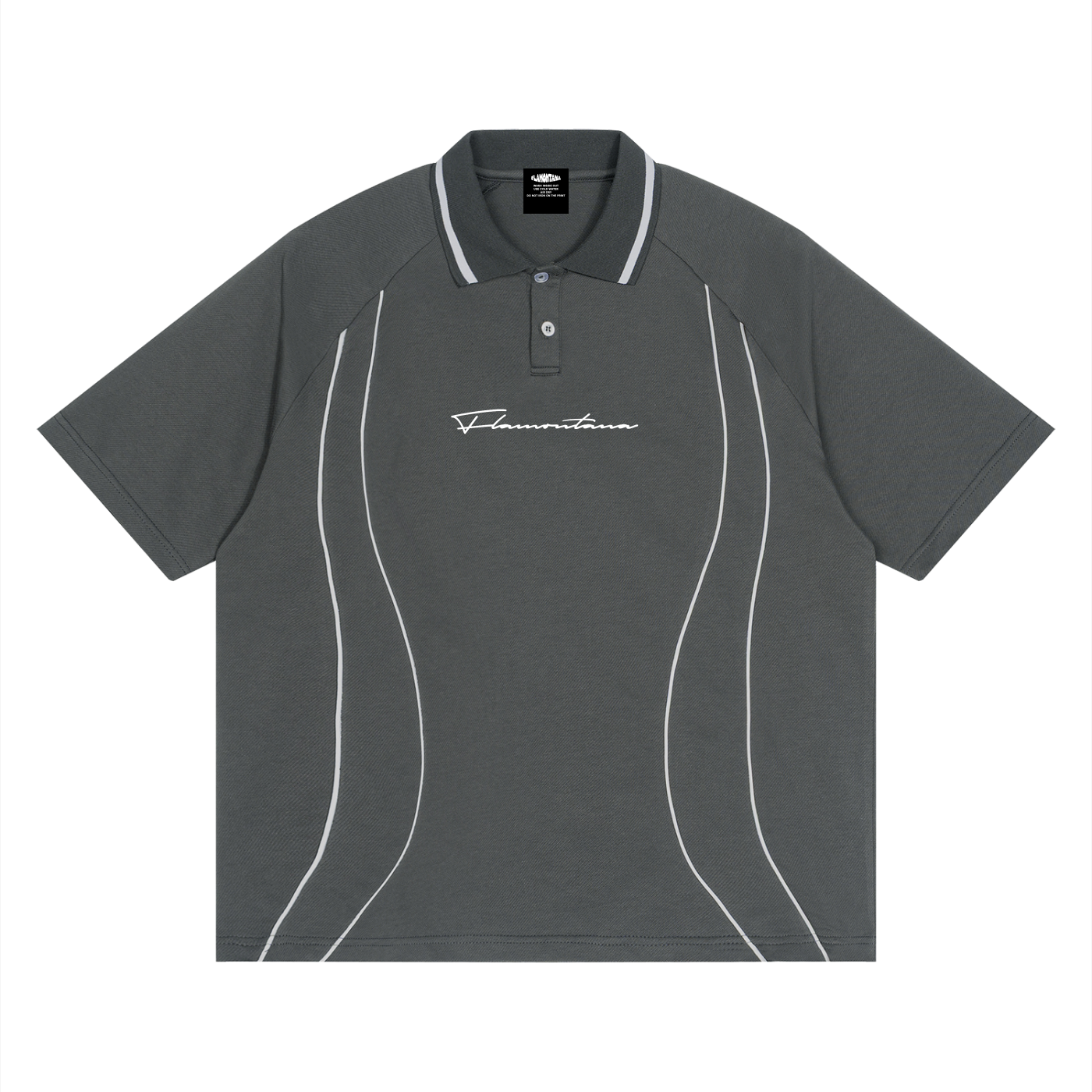 Flamontana Signature Piped Polo