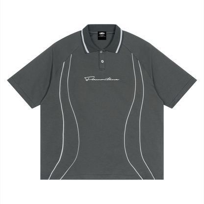 Flamontana Signature Piped Polo