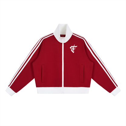 'F' Contrast Fleece Womens