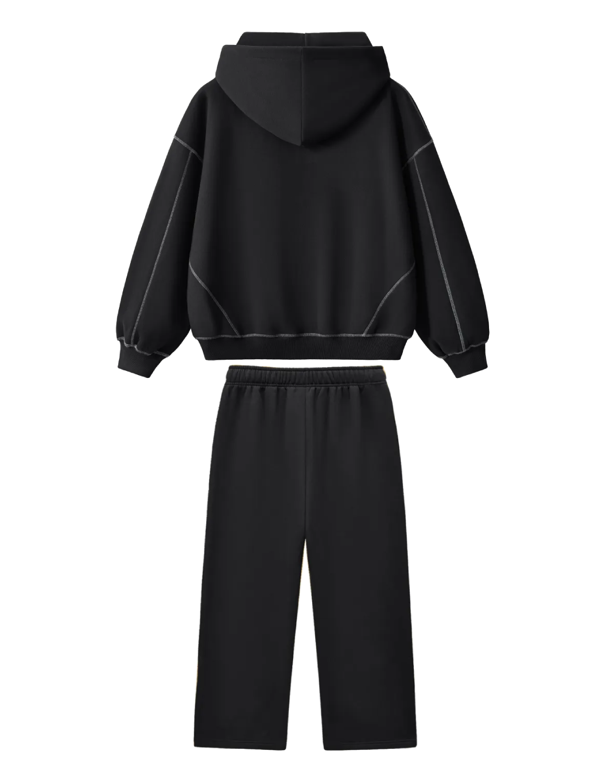 Meltin F Reverse Stitched Set - Noir