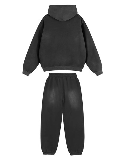 'F' Logo Vintage Black Set