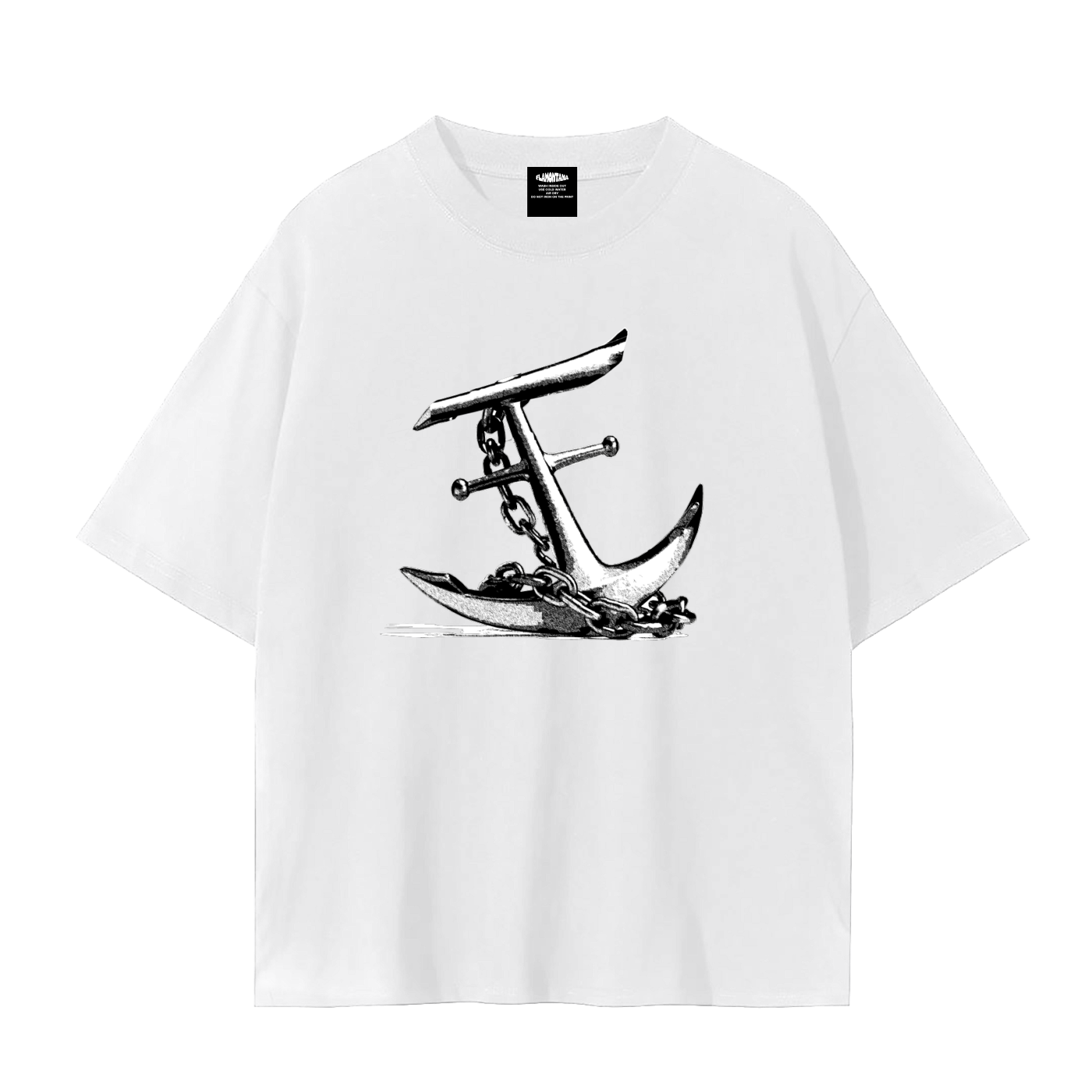 Flamont'anchor Shirt Black