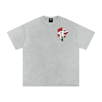 LaRose Backprint Washed Shirt