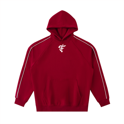 'F' Piped Hoodie