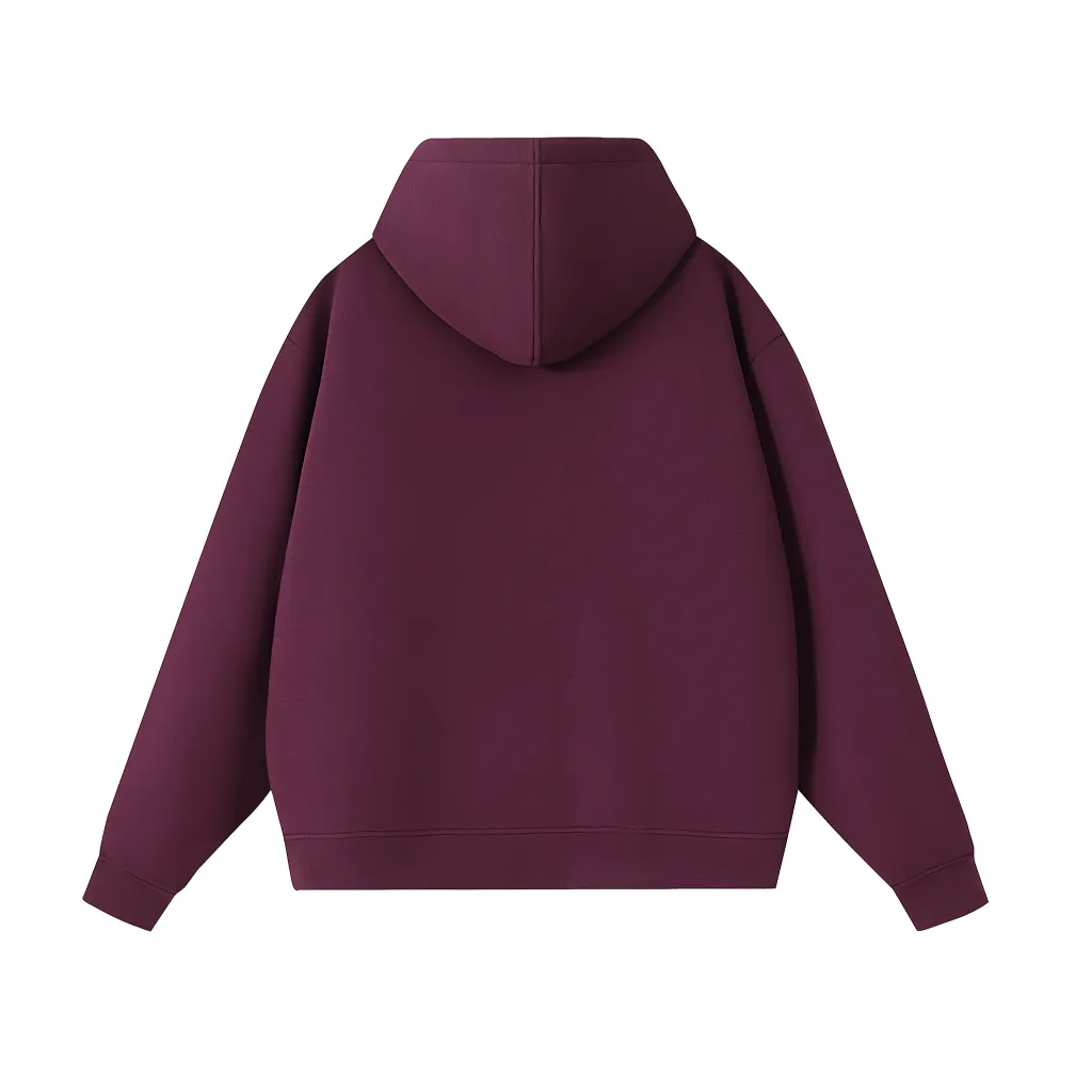 'F' Neck Insulated Hoodie