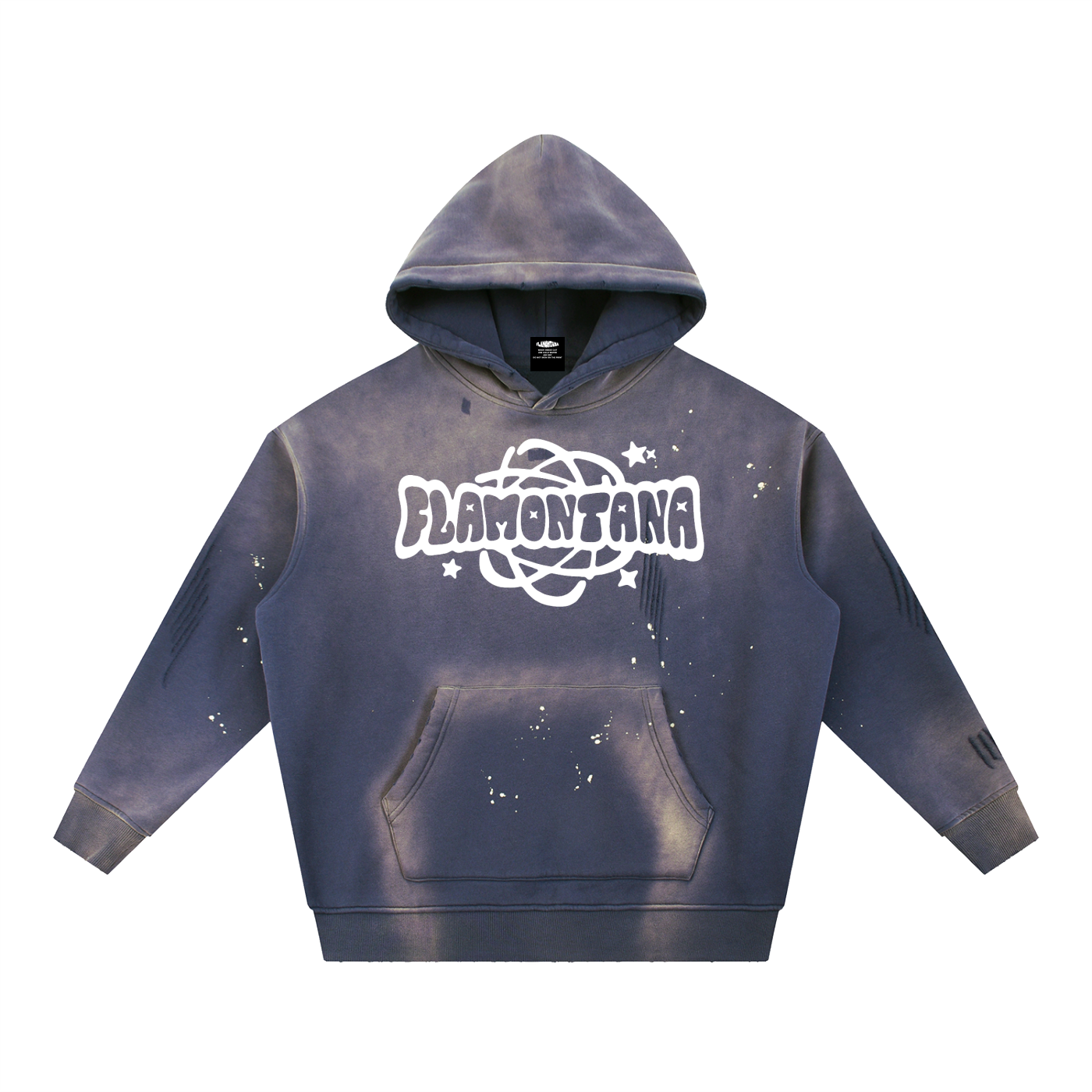 Flamontana Frayed Cosmos Hoodie