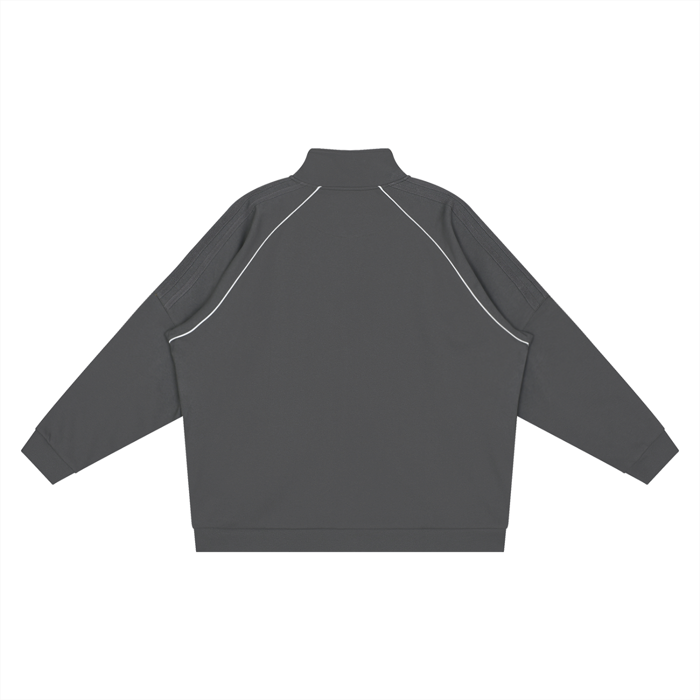 Flamontana Grey Reflective Piped Tracksuit