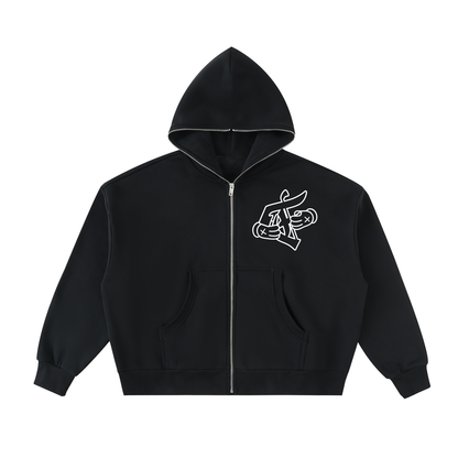'F' Toon Full Zip