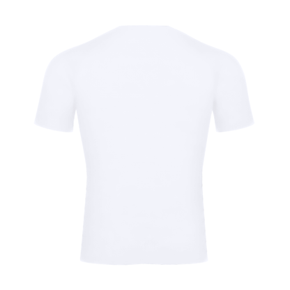 'F' Compression Shirt White