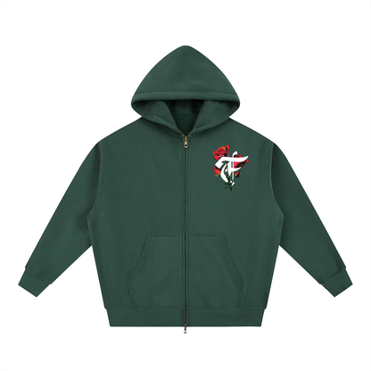 Flamontana Basics LaRose Zip-Up
