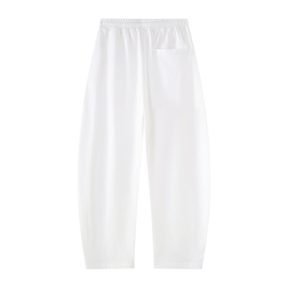 'F' Contrast Barrel Joggers