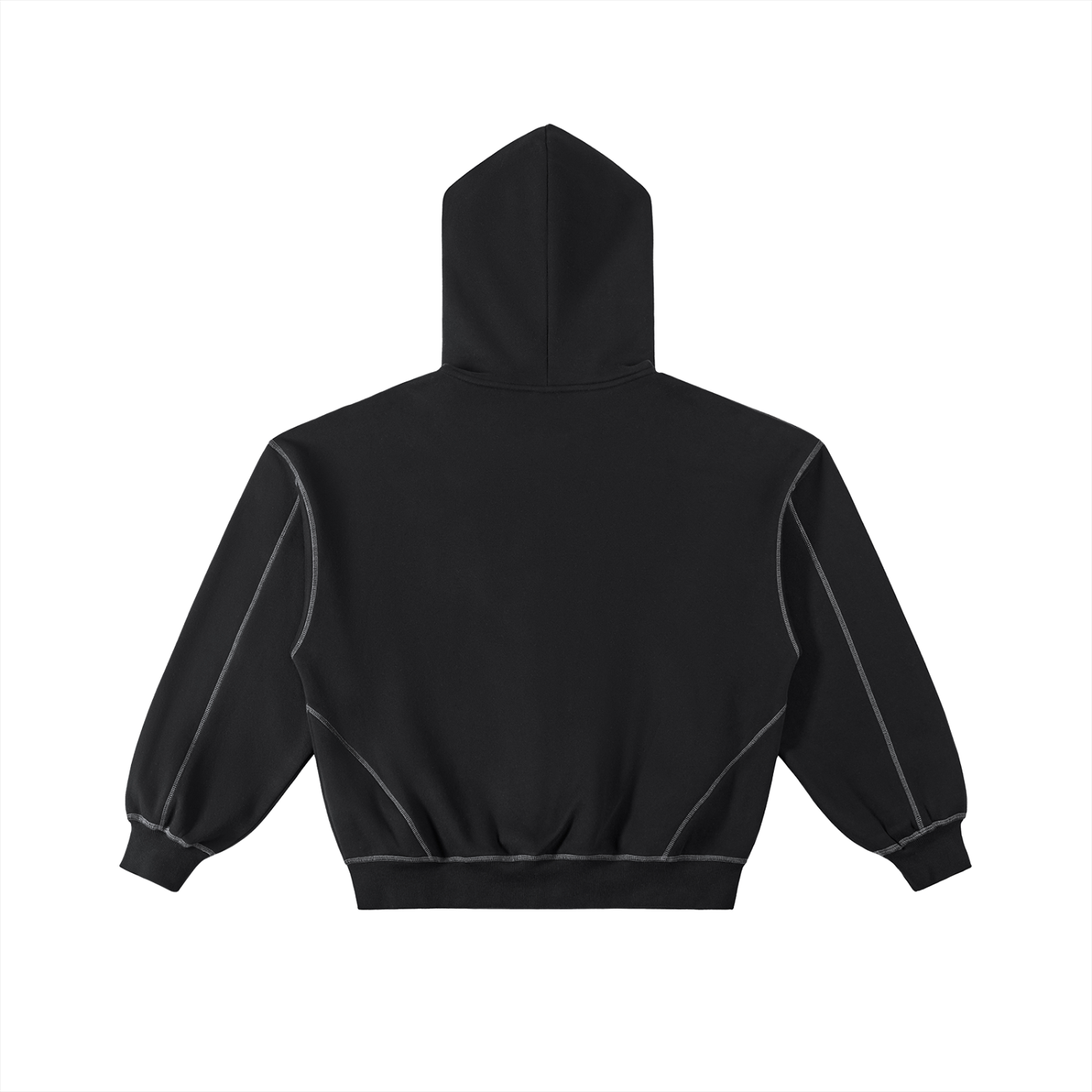 'F' Contrast Hoodie