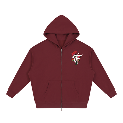 LaRose Backprint Zip-Up