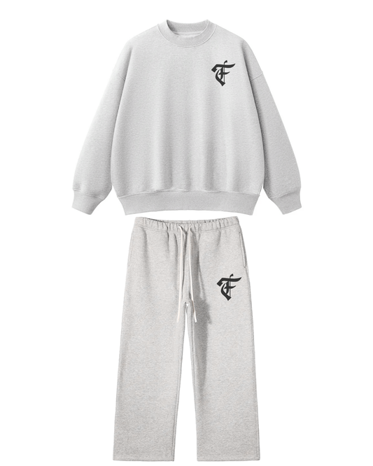 'F' Logo Grey Set